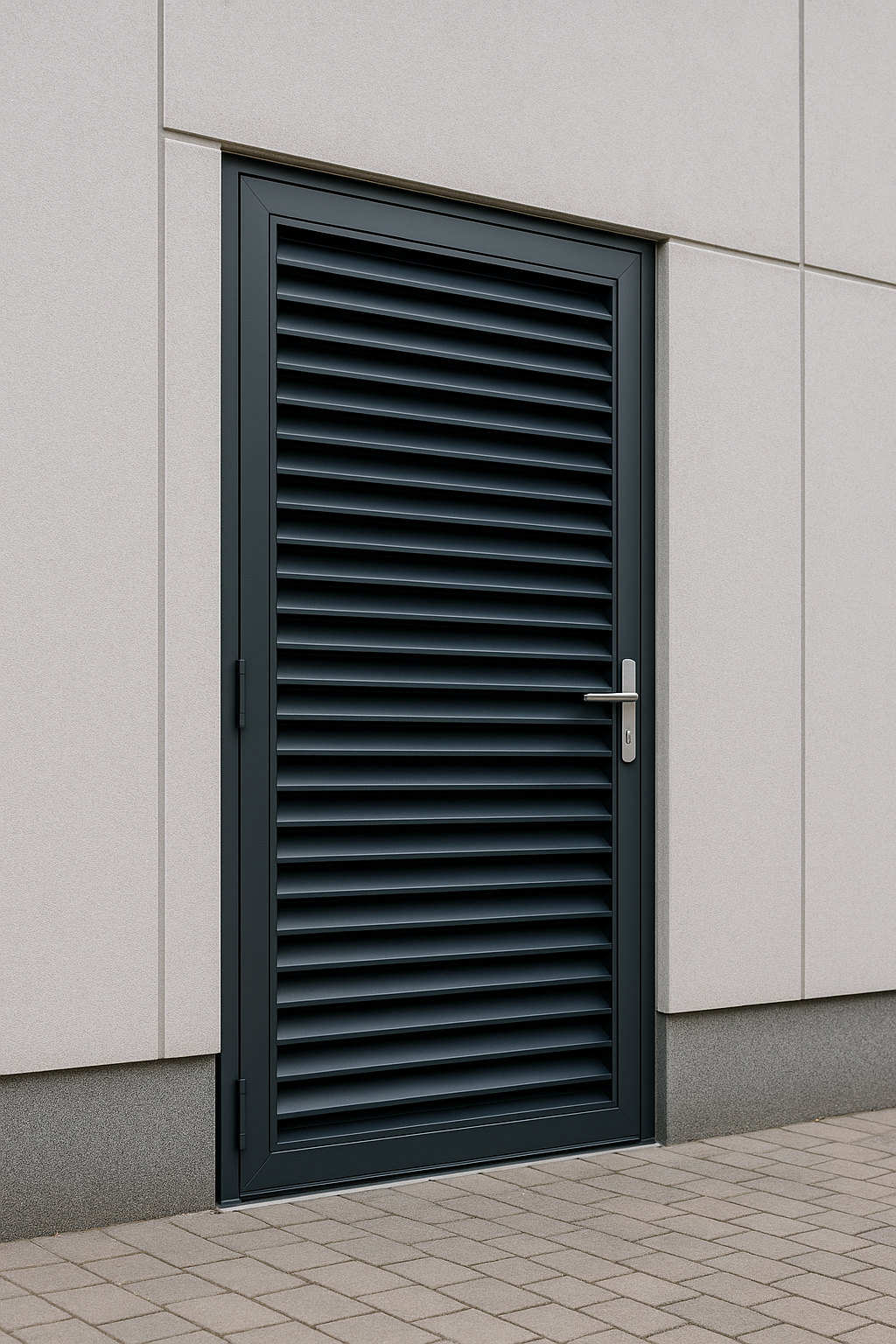 aluminium louvred doors - professional louvred doors available in Chester from UK manufacturers