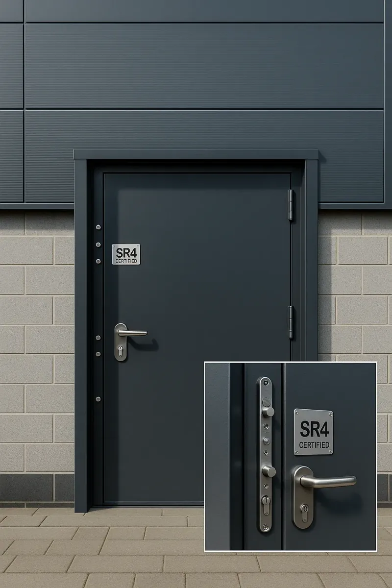 security rated steel doors - professional steel doors available in Portsmouth from UK manufacturers
