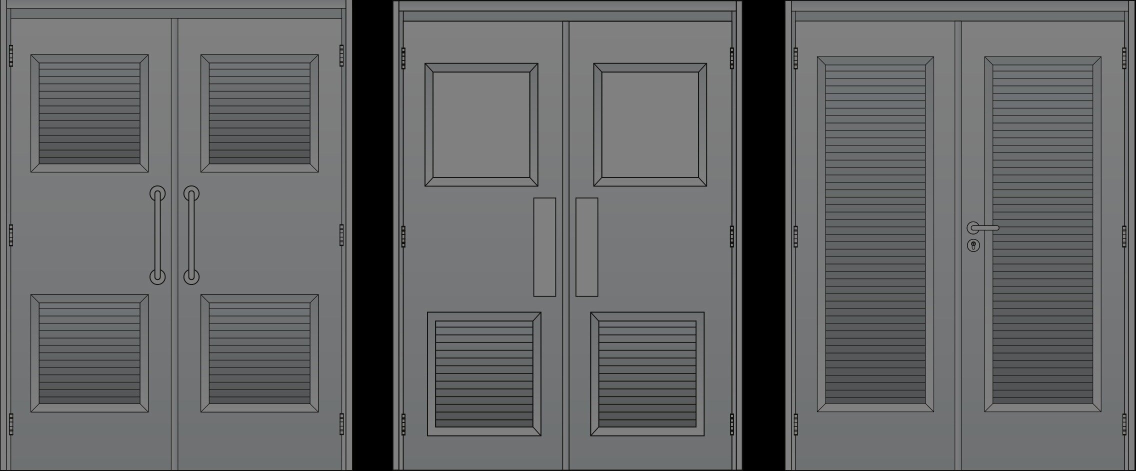 Louvred Doors Chester Examples